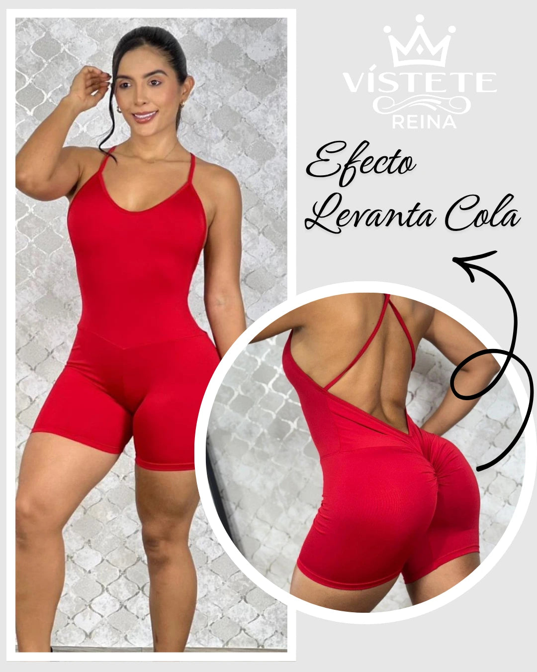 Enterizo Efecto Levanta Cola